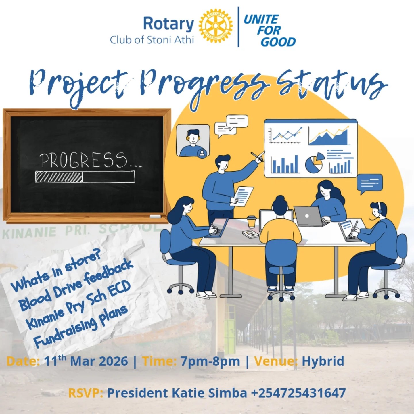 Taking stock this week on the project implementati