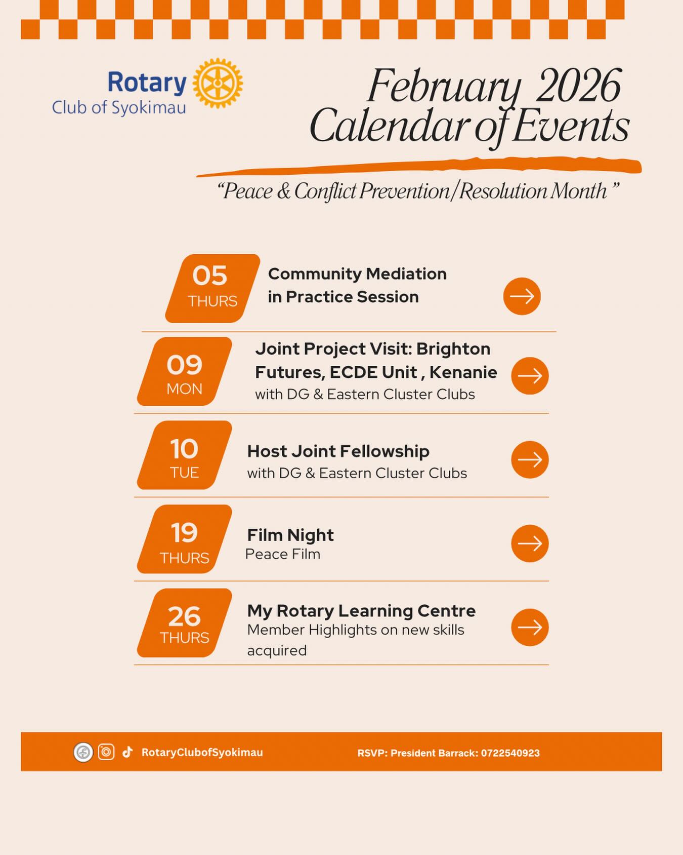 Here is what’s coming up in February 2026 as we ma