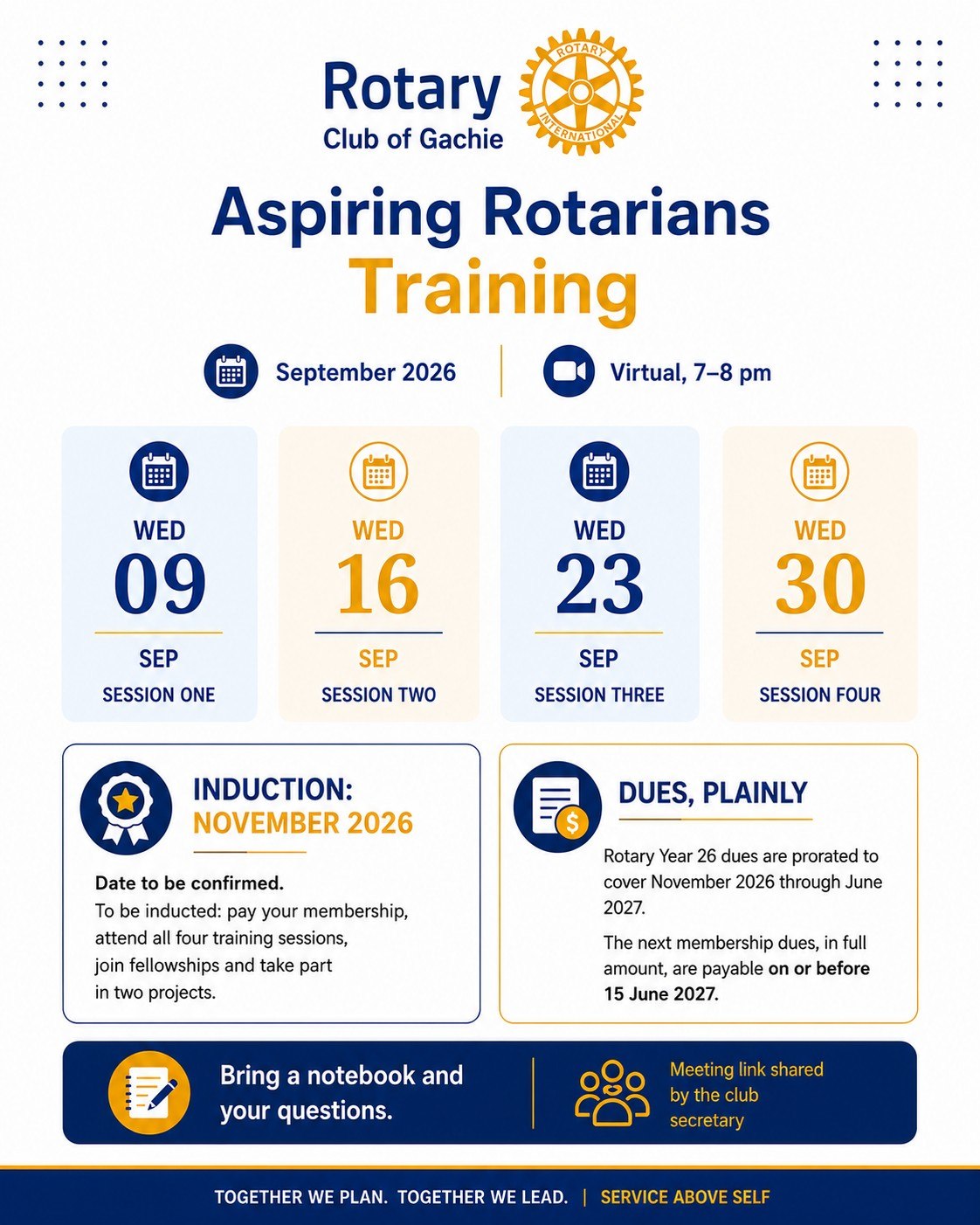 Ready to take the next step in your Rotary journey...