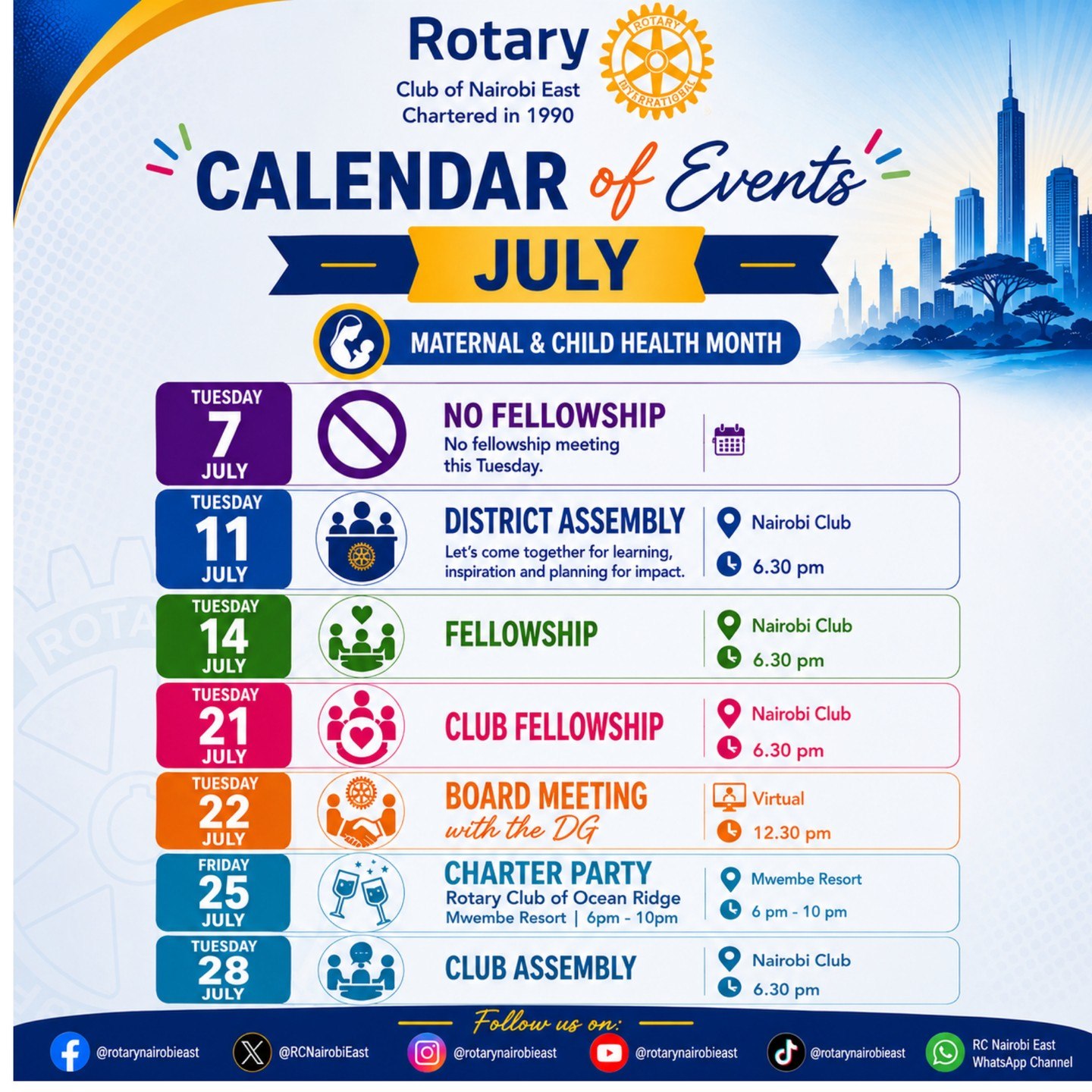 A brand-new Rotary year is officially in motion, a...